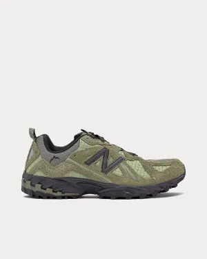 610T Covert Green / Tan / Black Low Top Sneakers