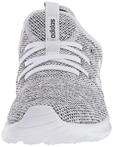 adidas womens Cloudfoam Pure Running Shoe, White/White/Black, 8.5 US