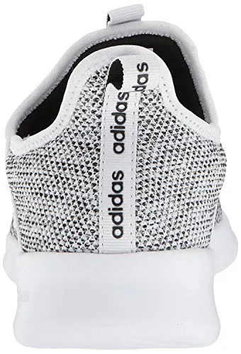 adidas womens Cloudfoam Pure Running Shoe, White/White/Black, 8.5 US