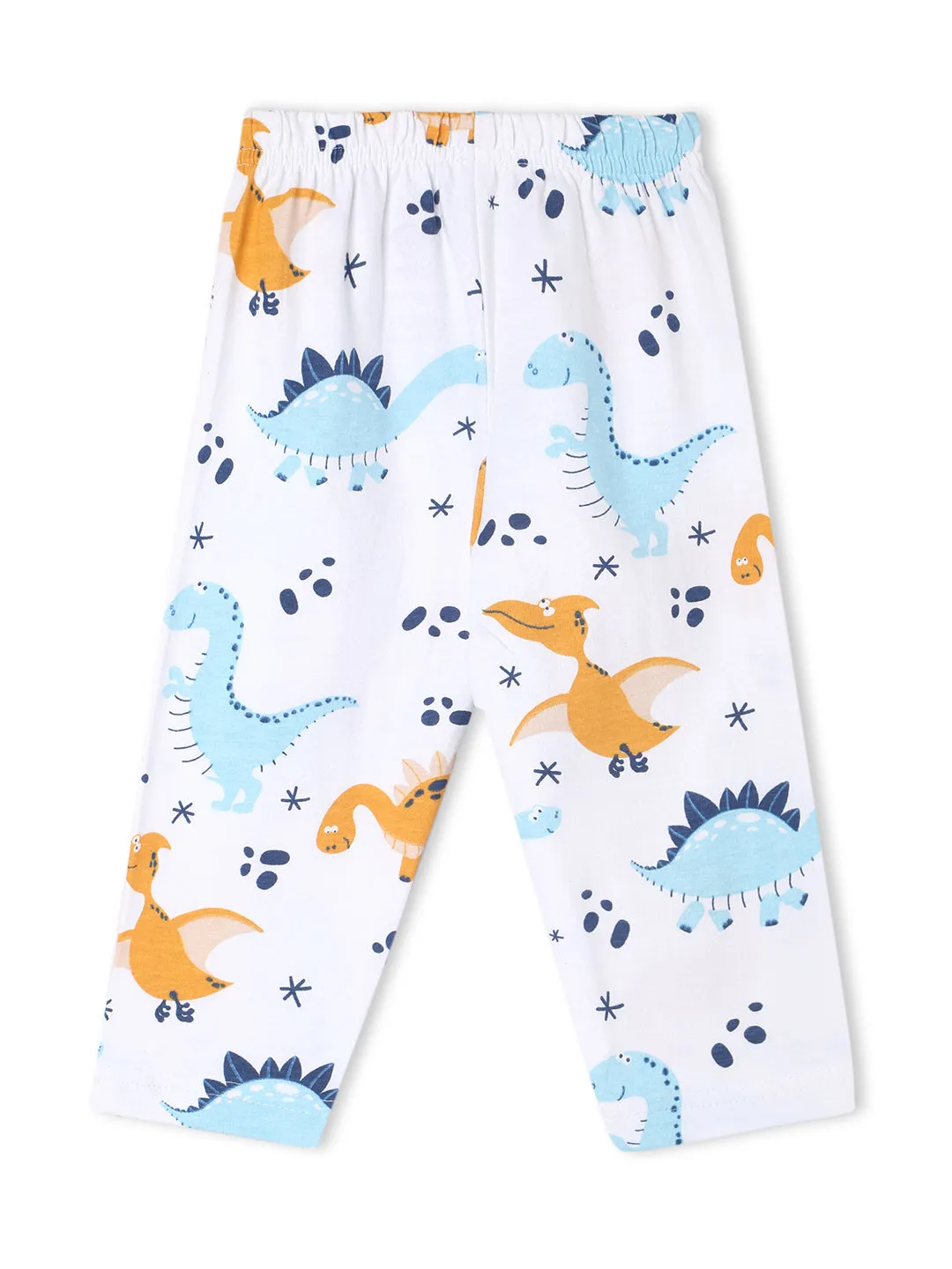 Baby and Kids Pajama Nightsuit Set - Dino Trip
