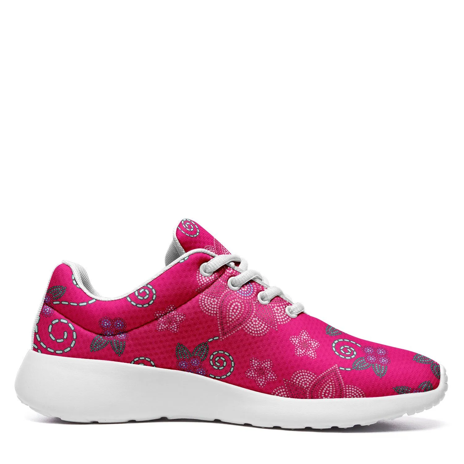 Berry Picking Pink Ikkaayi Sport Sneakers