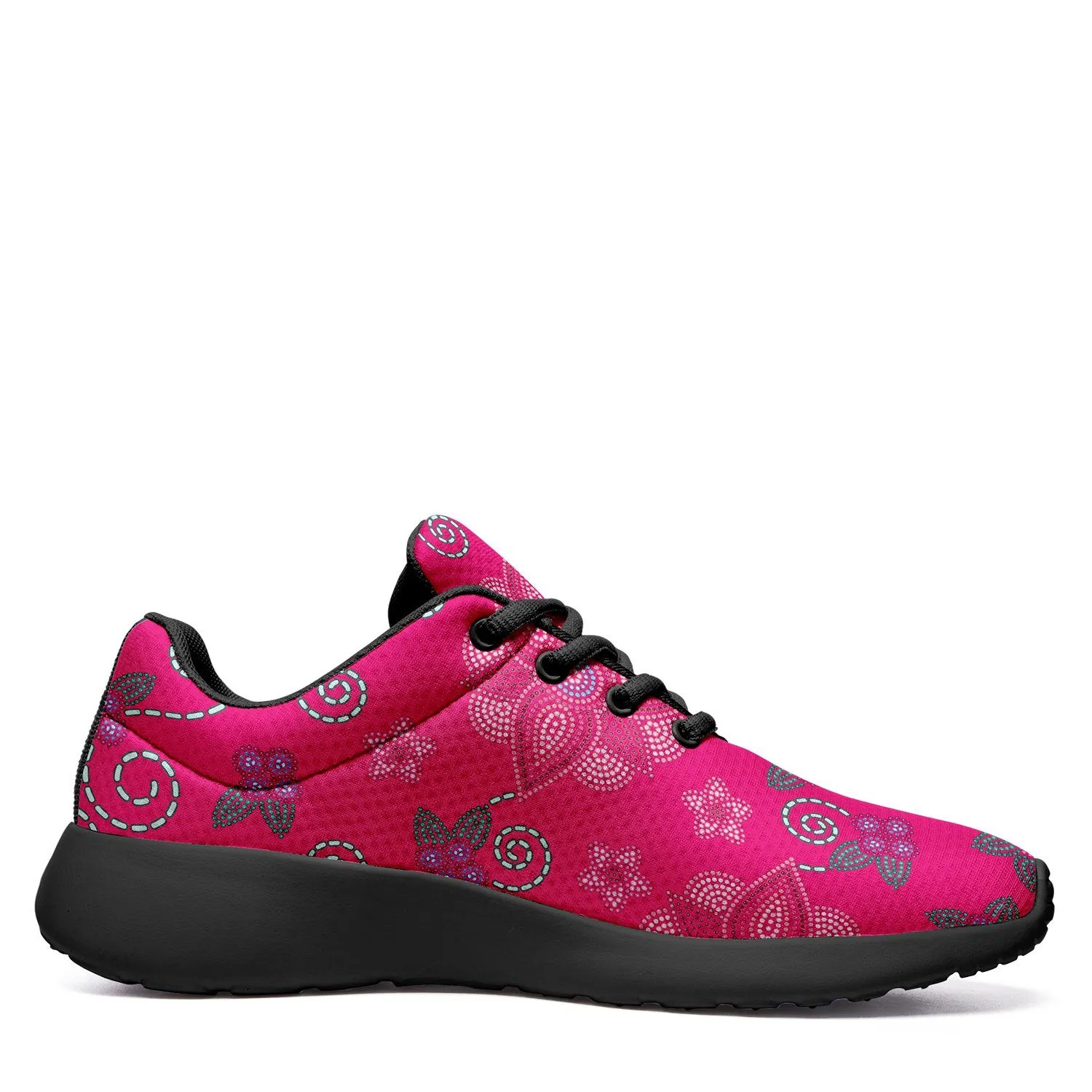 Berry Picking Pink Ikkaayi Sport Sneakers