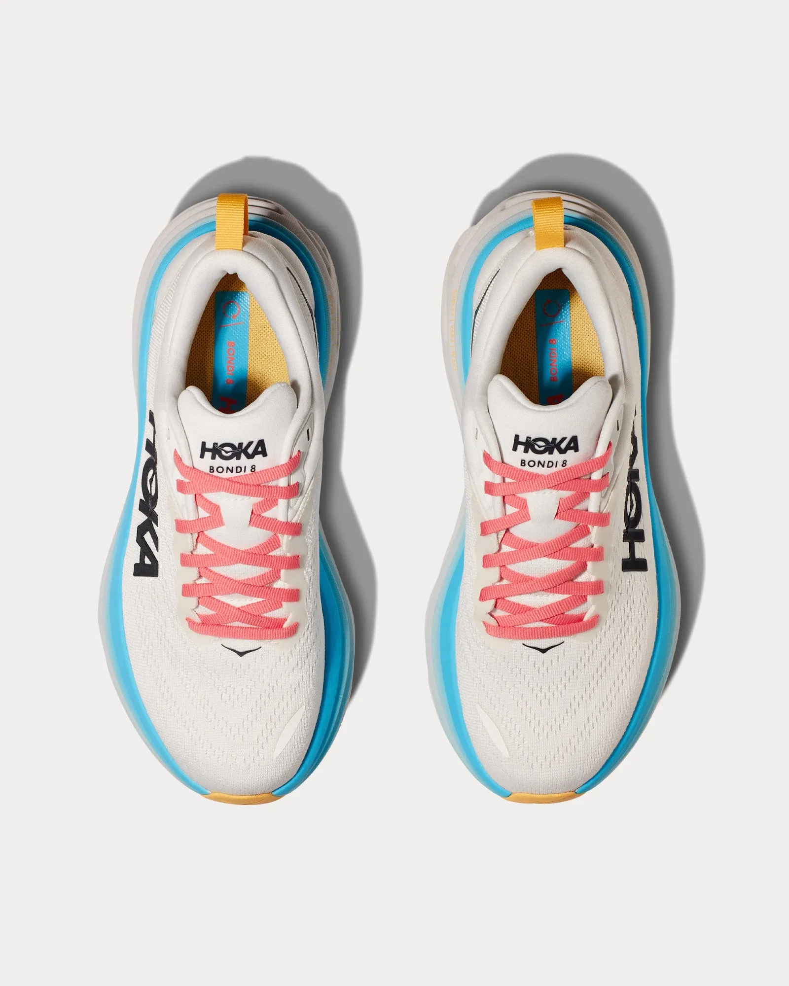 Bondi 8 Blanc De Blanc / Swim Day Running Shoes