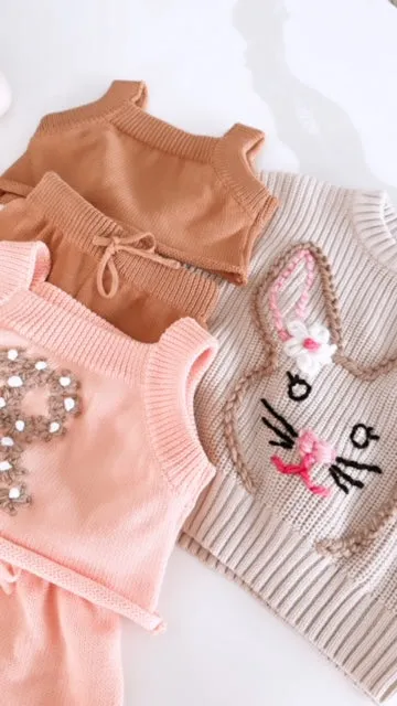Bunny Knit Sweater