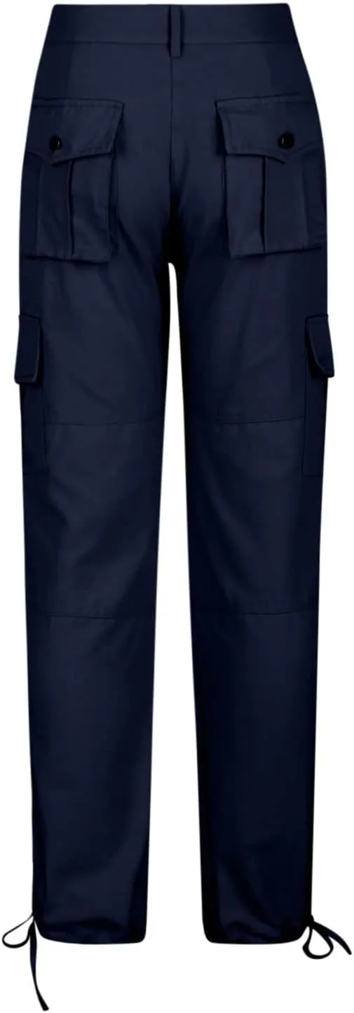 Ceboyel Womens Y2K Parachute Pants Tapered Cargo Pants Straight Leg Jogger Pants Trouser Trendy Outdoor Clothing 2023