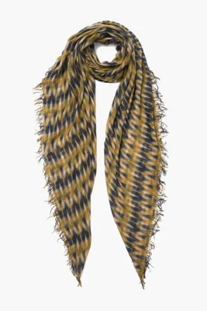 Chan Luu- Cashmere and Silk Scarf-Tie Dye- Green
