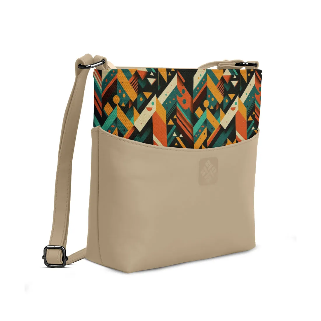 Chic Essentials Crossbody Abstract Kitty