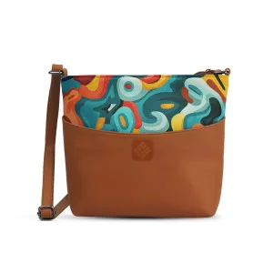 Chic Essentials Crossbody Retro Psychedelia