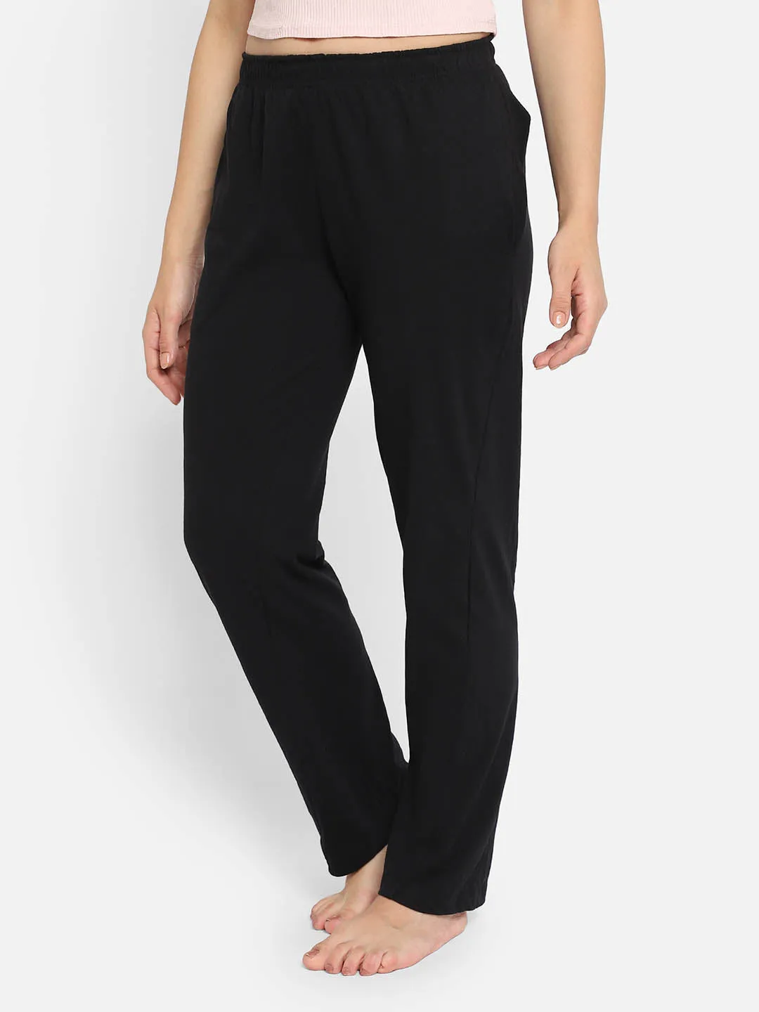 Cotton Pyjama In Black