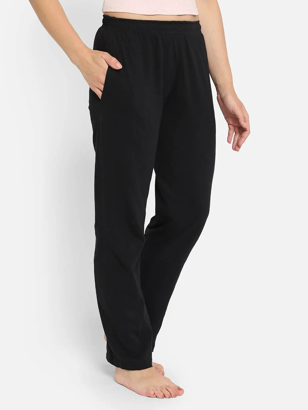 Cotton Pyjama In Black
