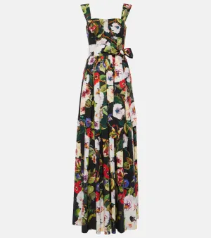 Dolce&Gabbana Floral cotton gown