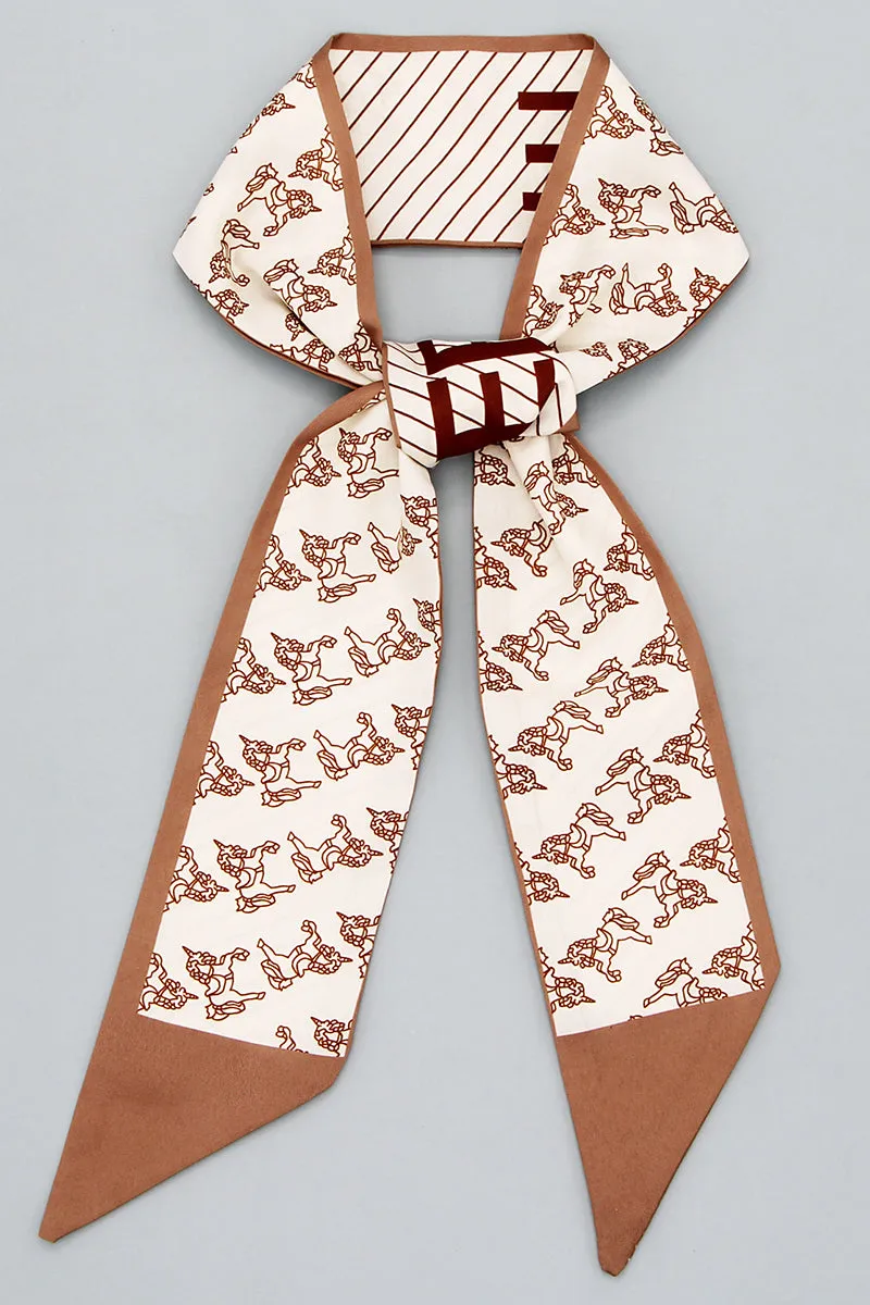 FASHION PRINT TWILLY SCARF