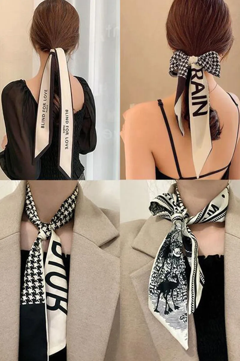 FASHION PRINT TWILLY SCARF