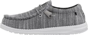 Hey Dude Men's Wally Stretch | Men's Loafers | Comfortable & Light-Weight