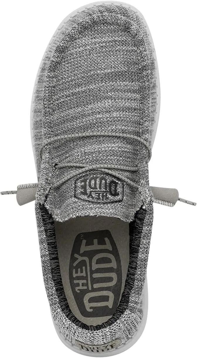 Hey Dude Men's Wally Stretch | Men's Loafers | Comfortable & Light-Weight