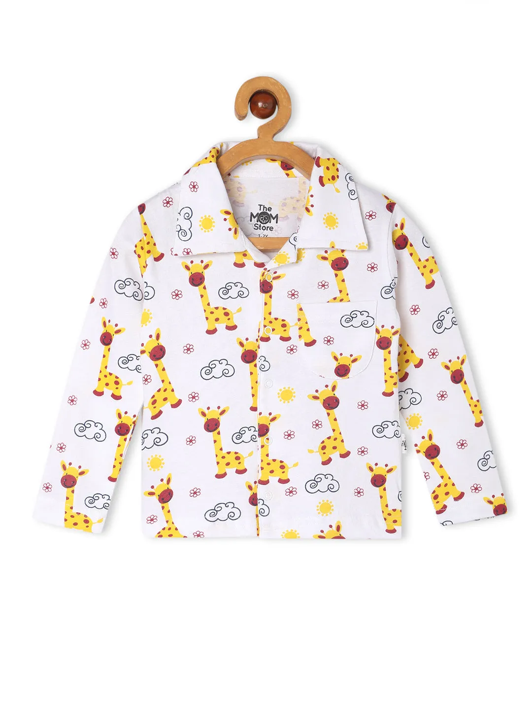 Kids Pajama Set Combo of 3 - Dino Trip, Hello Bear & Tall as a Giraffe