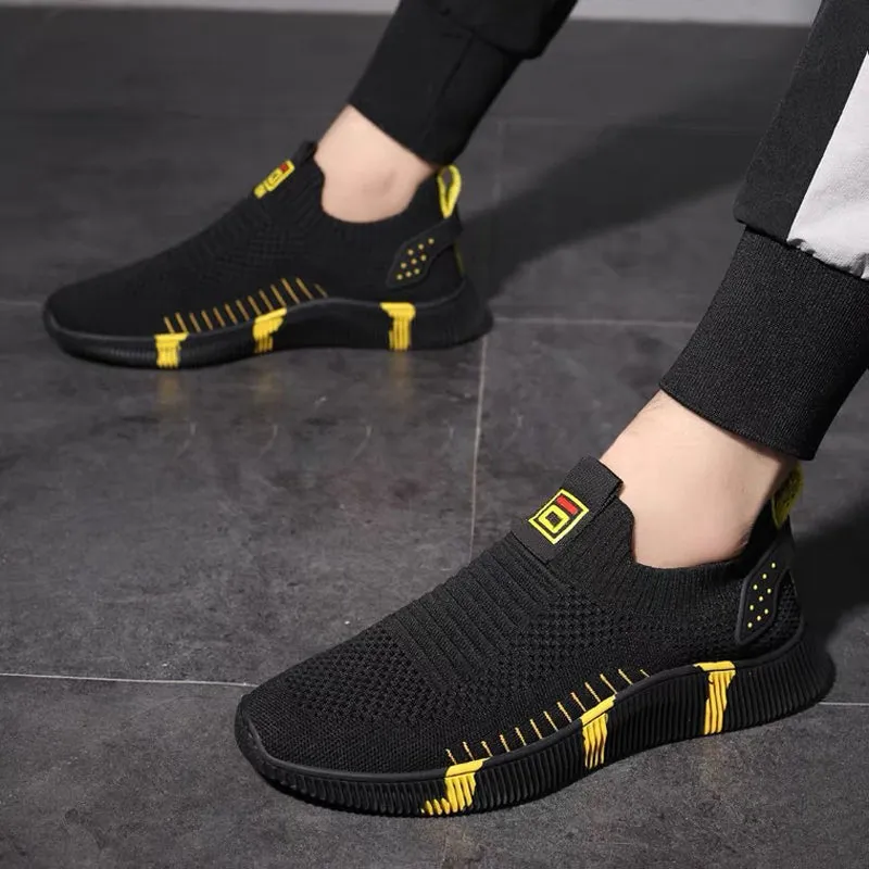 Men's Breathable Mesh Slip On Sneakers