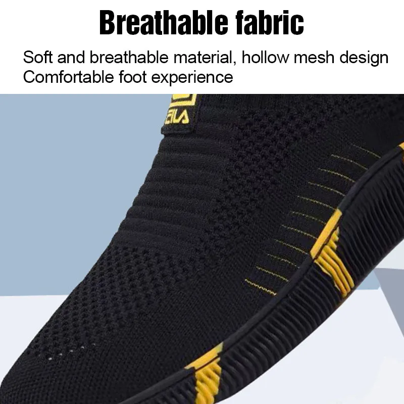 Men's Breathable Mesh Slip On Sneakers