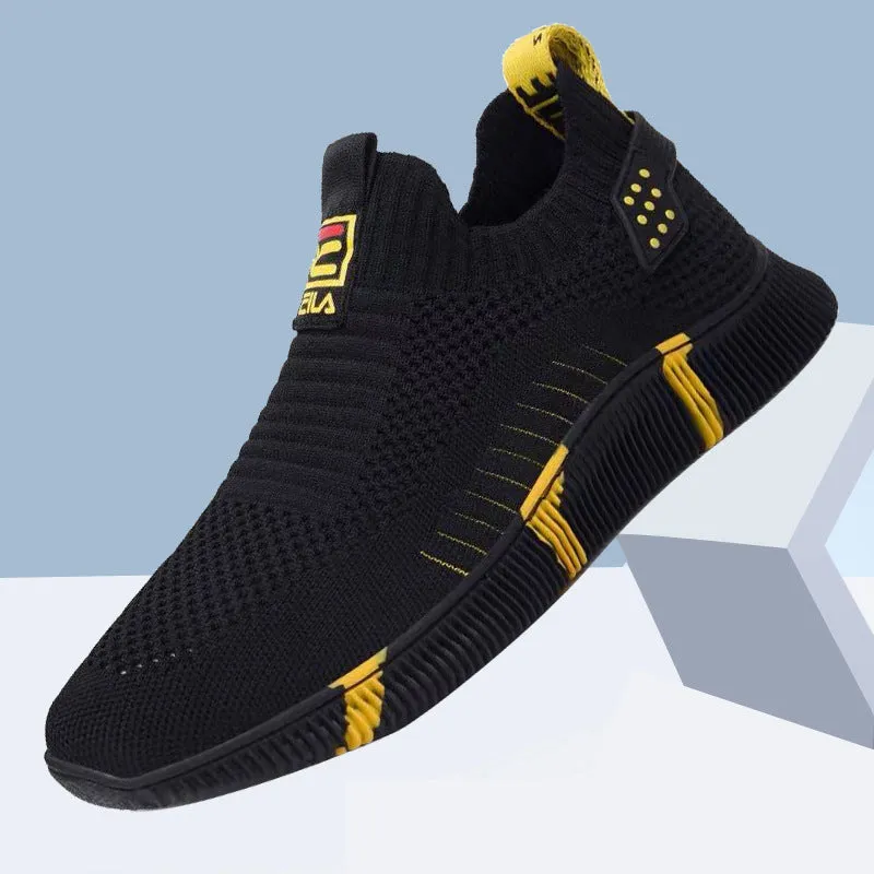 Men's Breathable Mesh Slip On Sneakers