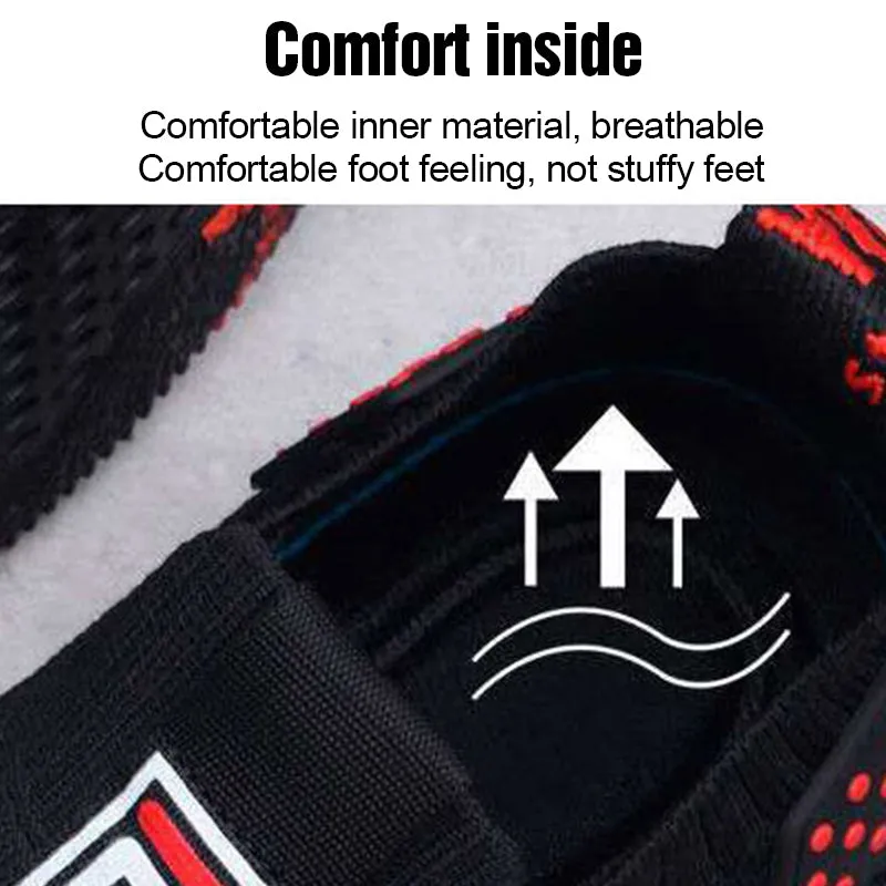Men's Breathable Mesh Slip On Sneakers