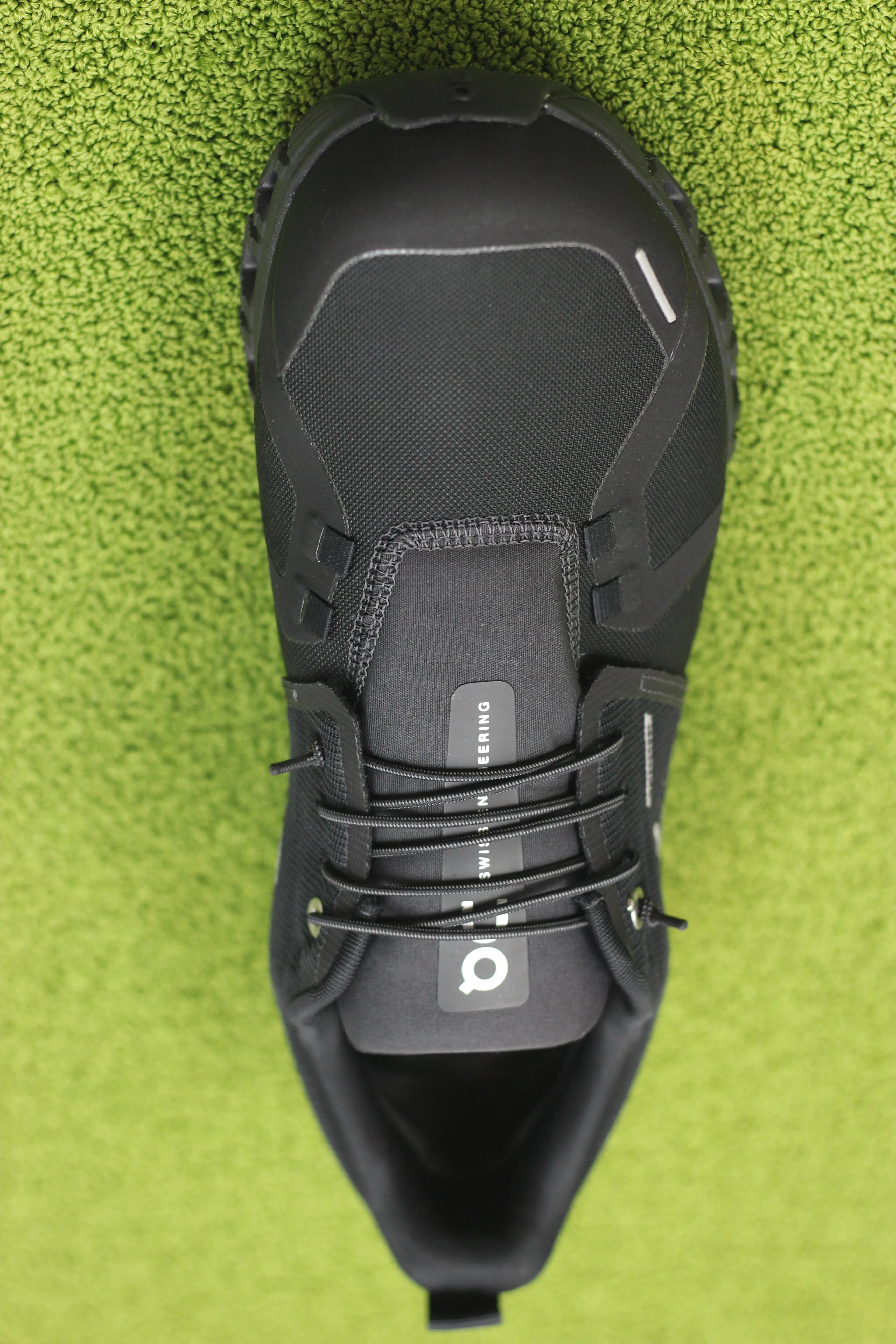 Mens Cloud6 Waterproof Sneaker - All Black Nylon