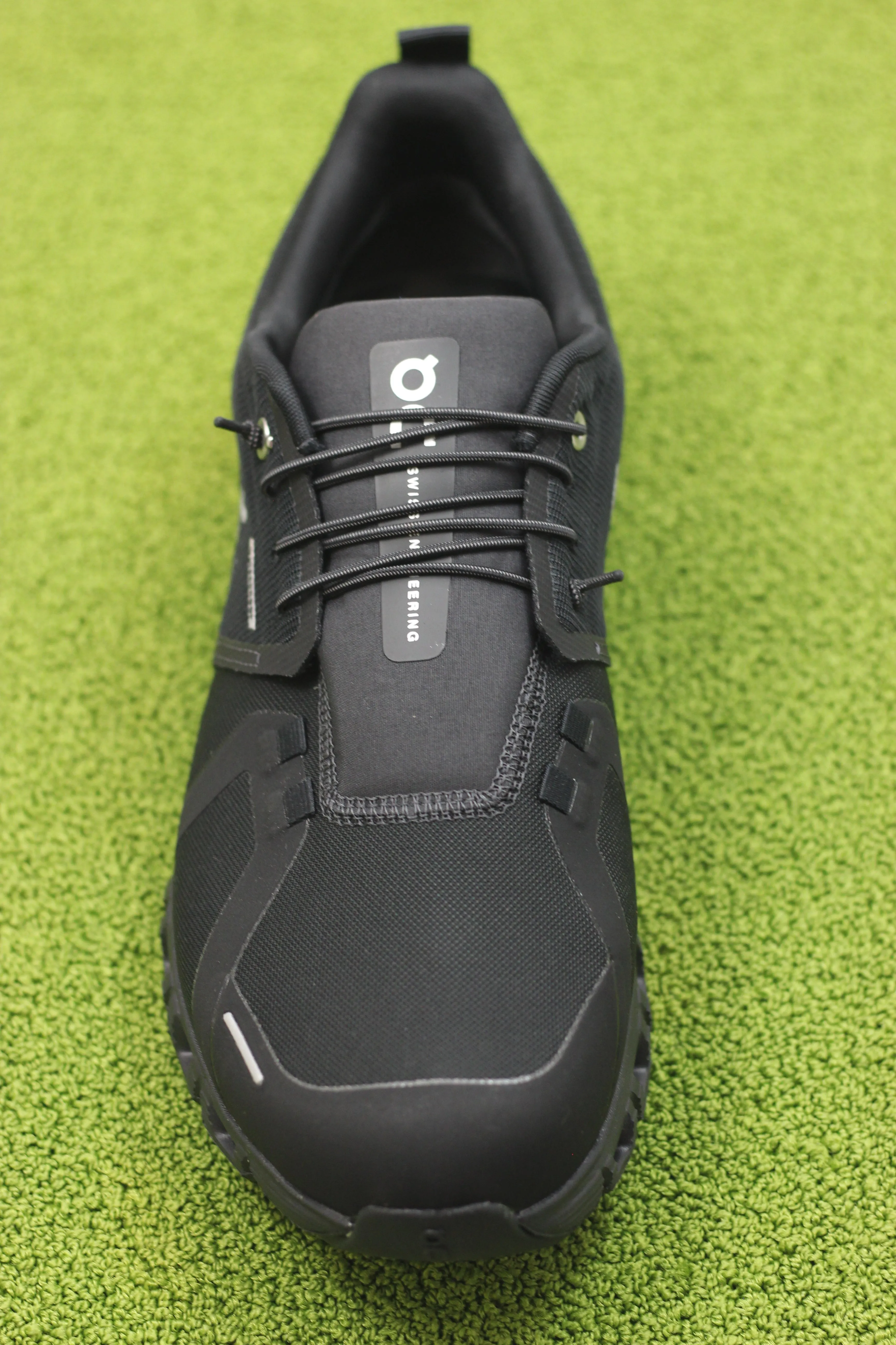 Mens Cloud6 Waterproof Sneaker - All Black Nylon