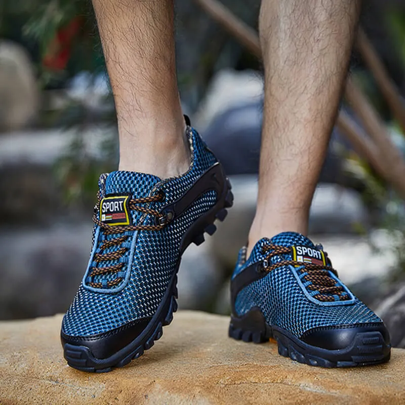 Men's Outdoor Breathable Mesh Hiking Shoes