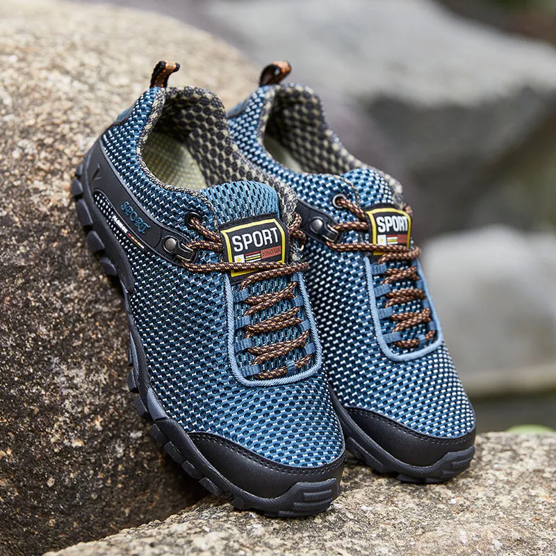 Men's Outdoor Breathable Mesh Hiking Shoes