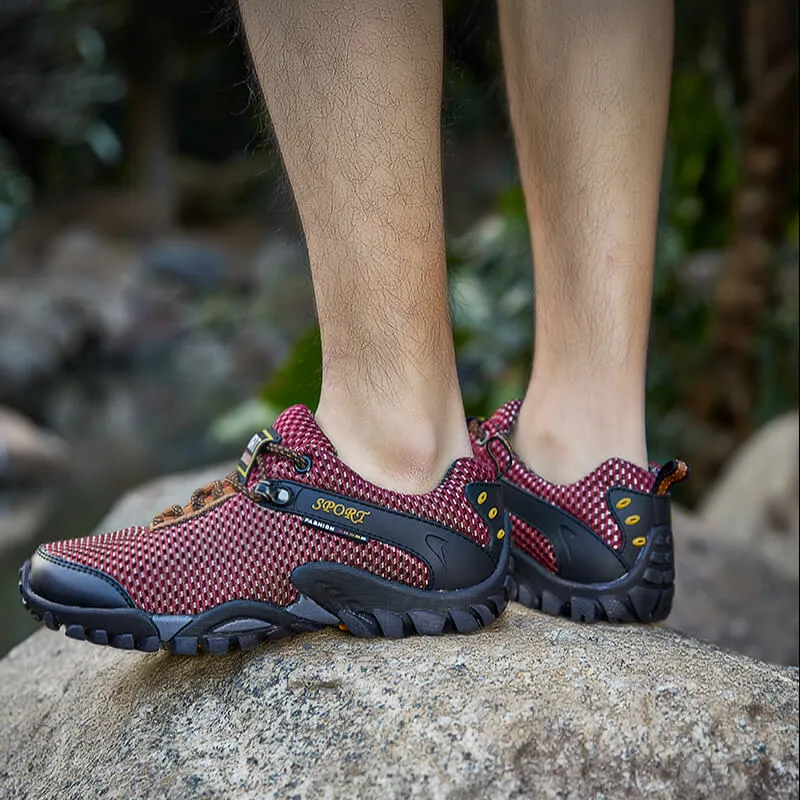 Men's Outdoor Breathable Mesh Hiking Shoes