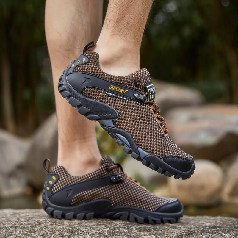 Men's Outdoor Breathable Mesh Hiking Shoes