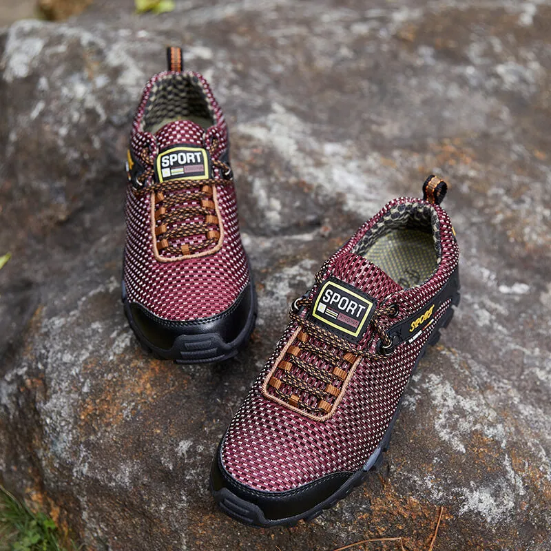 Men's Outdoor Breathable Mesh Hiking Shoes