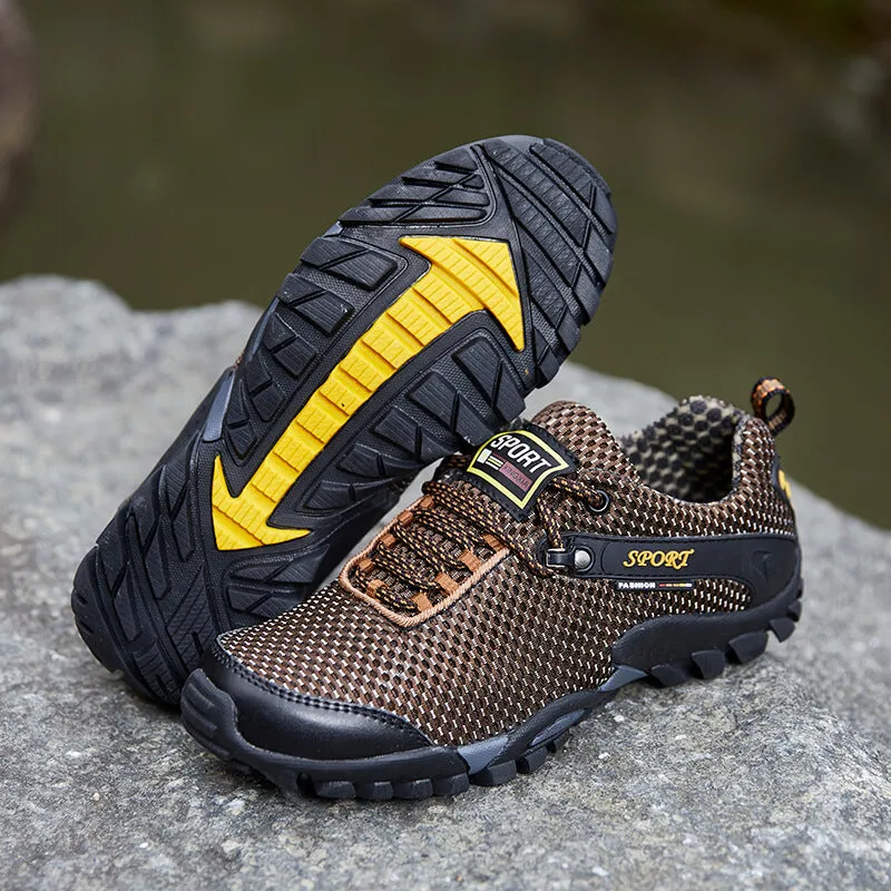 Men's Outdoor Breathable Mesh Hiking Shoes