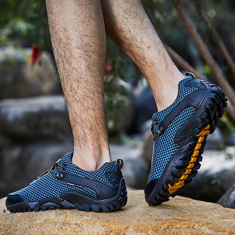 Men's Outdoor Breathable Mesh Hiking Shoes
