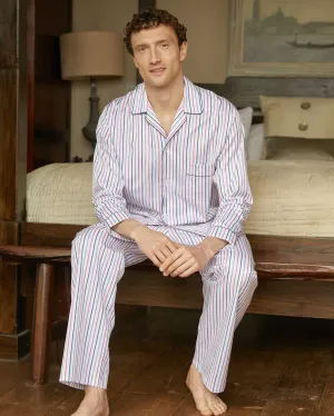 Men's Two-Fold Cotton Pajamas - Langley