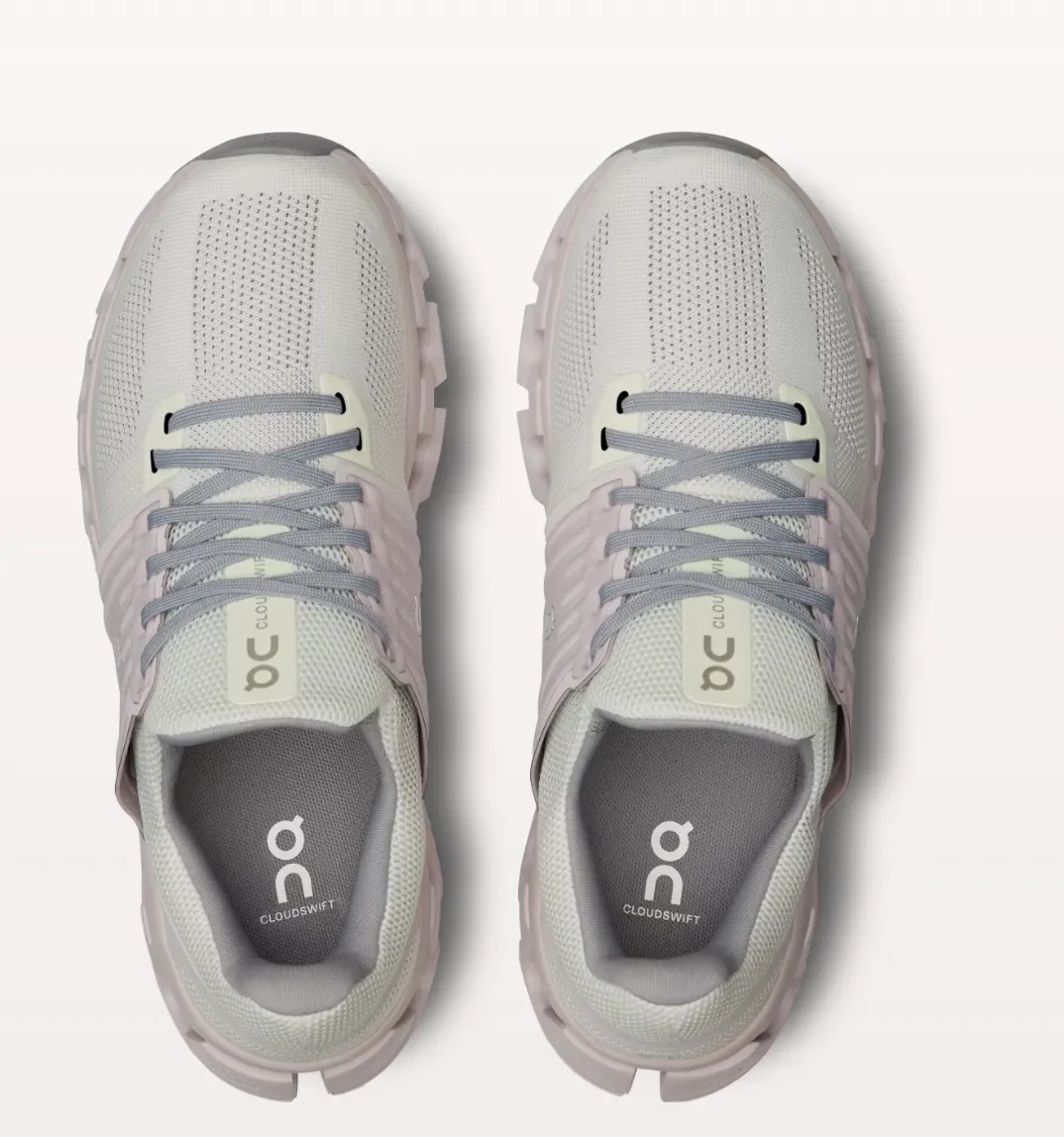 On Running Cloudswift 3 AD Women's Sneaker- Ivory/ Lily