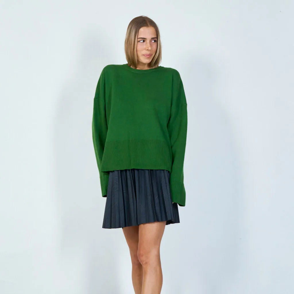 Oversized crewneck sweater wholesale