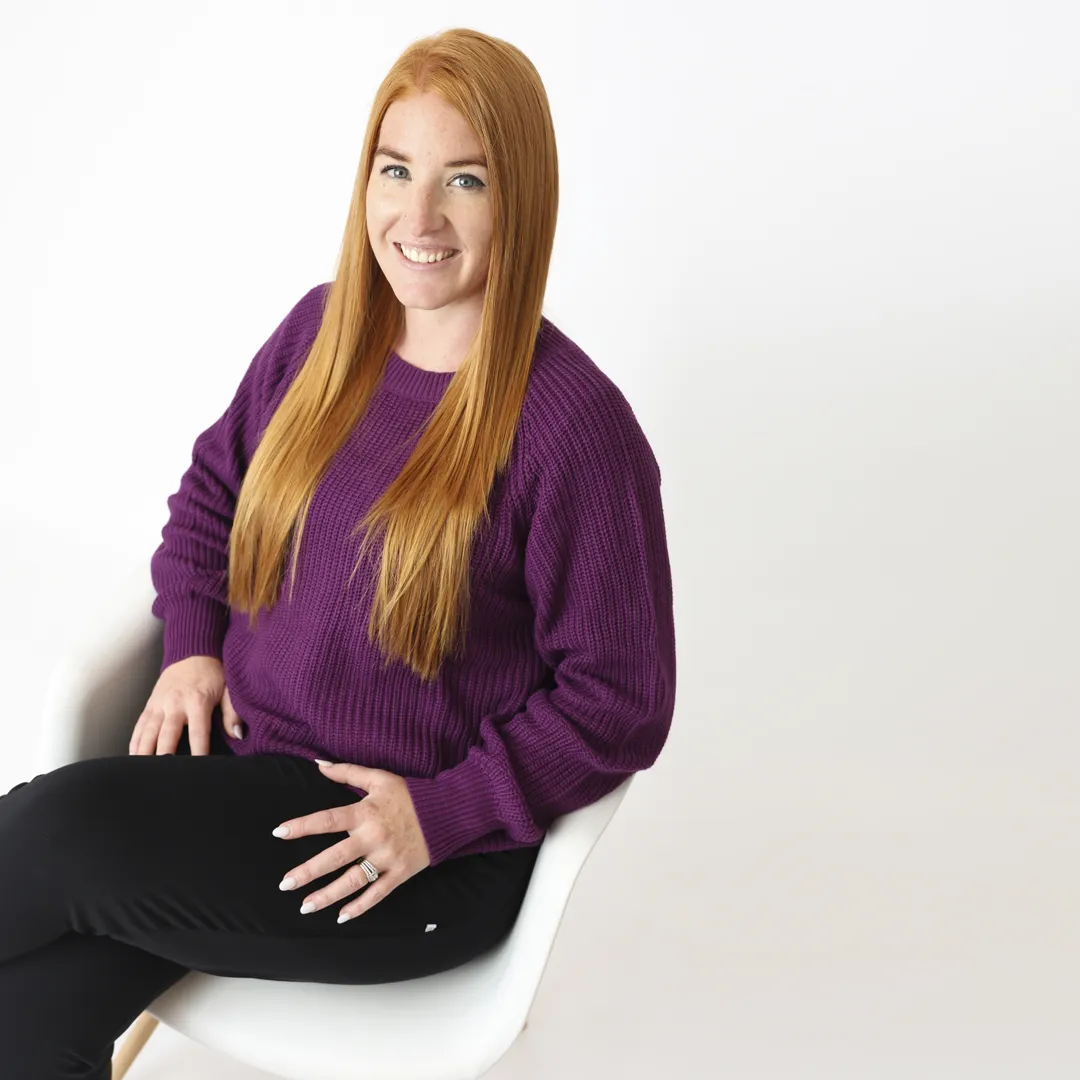 Purple Haze Chunky Knit Bamboo Sweater