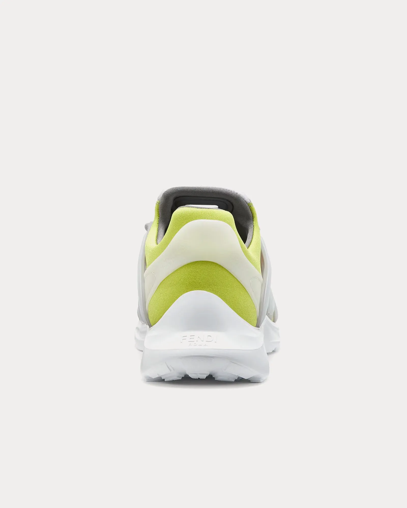 Tag Technical Mesh Yellow Low Top Sneakers