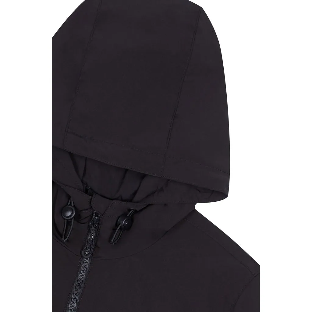 Utility Windbreaker Jacket - Black