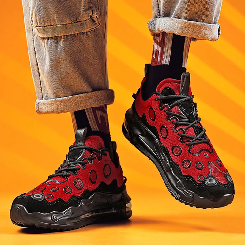 Velzard Techno X air cushion Sneakers Athletic shoes for men
