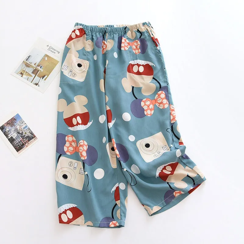 Women's Multicolor Cotton Pajamas