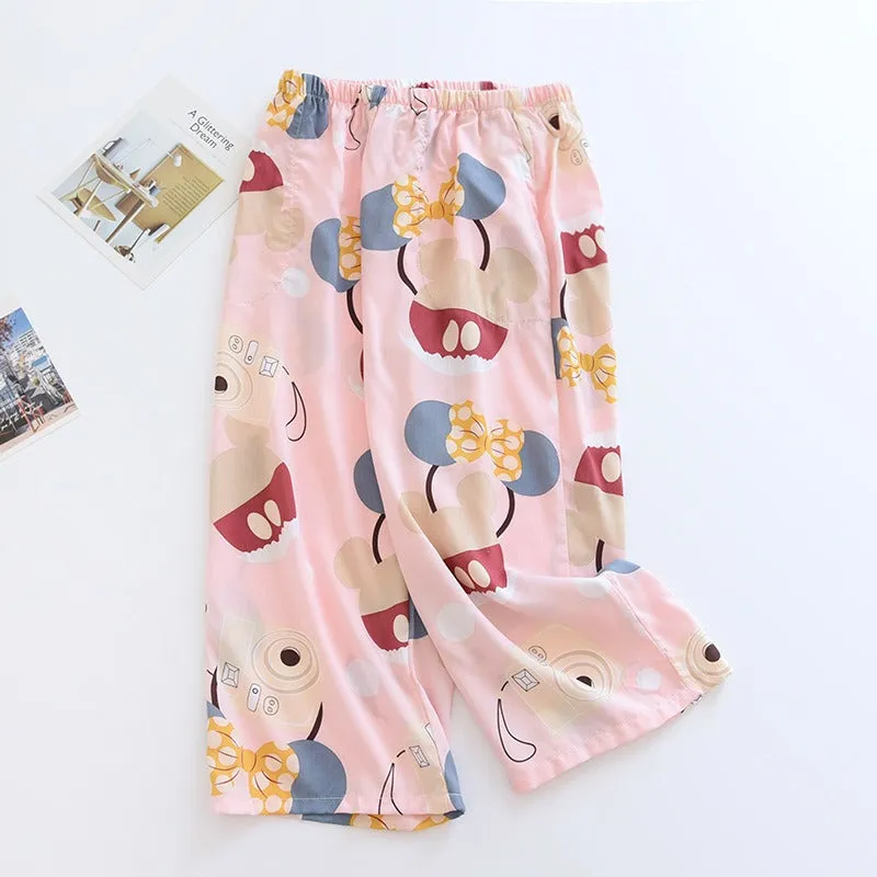 Women's Multicolor Cotton Pajamas