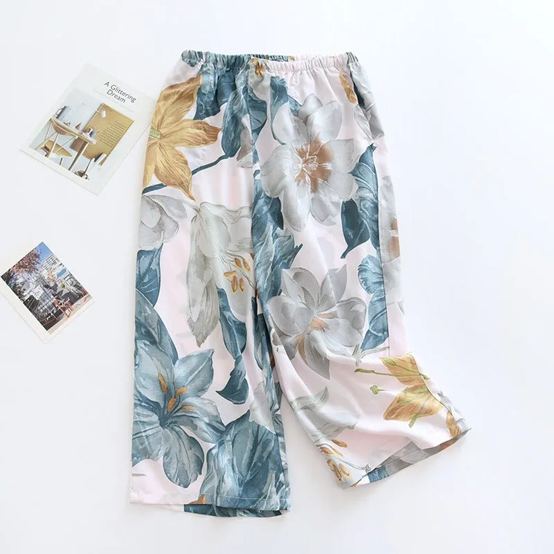 Women's Multicolor Cotton Pajamas