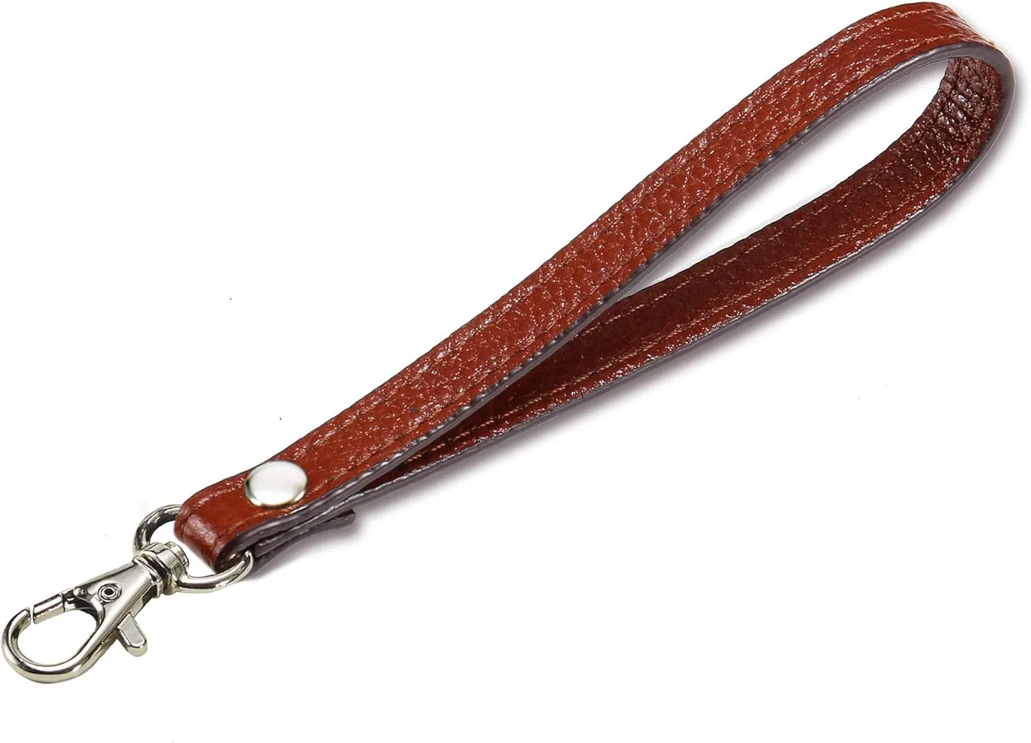 Wristlet KeyChain Strap for Wallets Bag Keys Phone Case Wristlet Strap Genuine Leather Strong&Sturdy